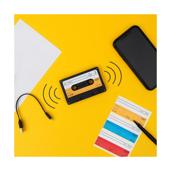 Bluetooth звучник, Wireless Cassette Speaker, со USB кабел