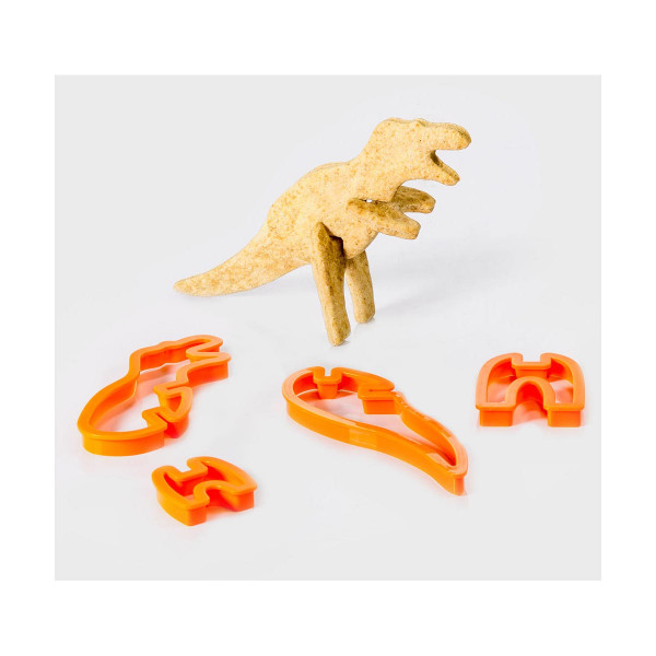 Сет модли за колачиња - Dinosaurus, Dino Cookie Cutters, 4 del~iwa 