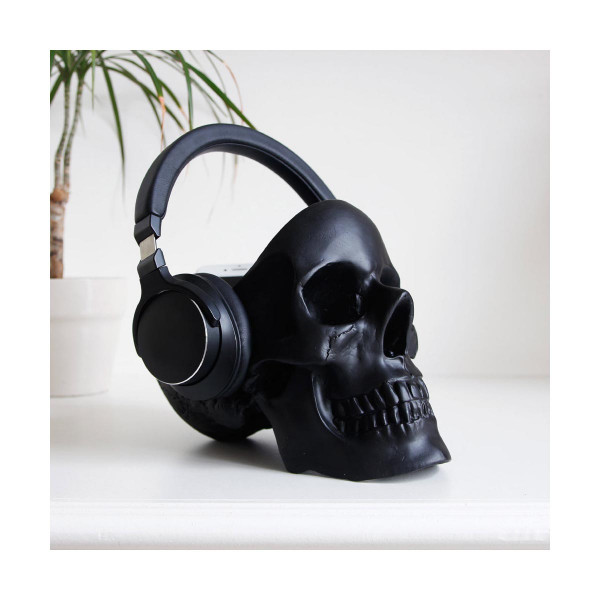 Организер за биро, Skull Tidy, црн