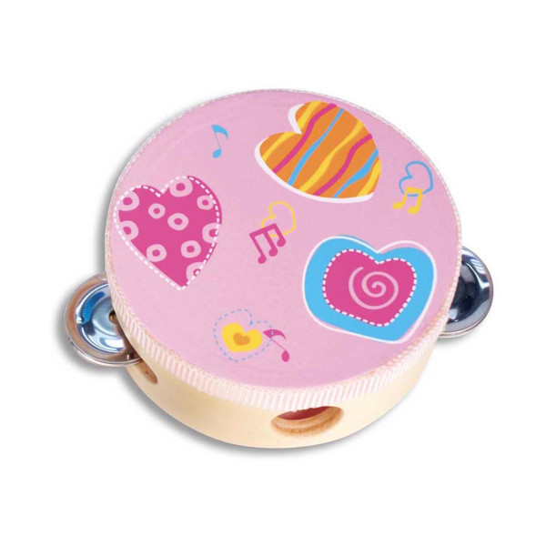 Дрвена тамбурина, Wooden Tambourine, Ø10 цм