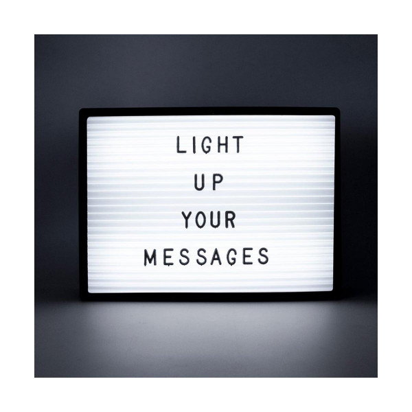 Табла со букви - LED, Light Up Letter Board A4