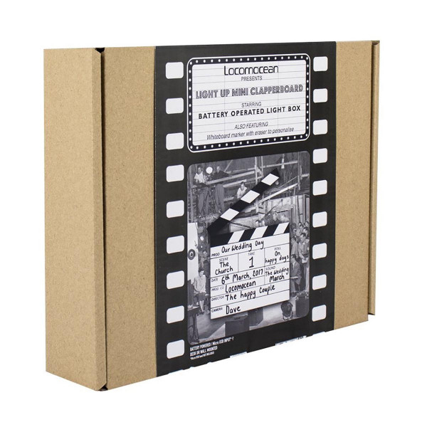 Светлечка филмска табла, Mini Clapperboard Lightbox