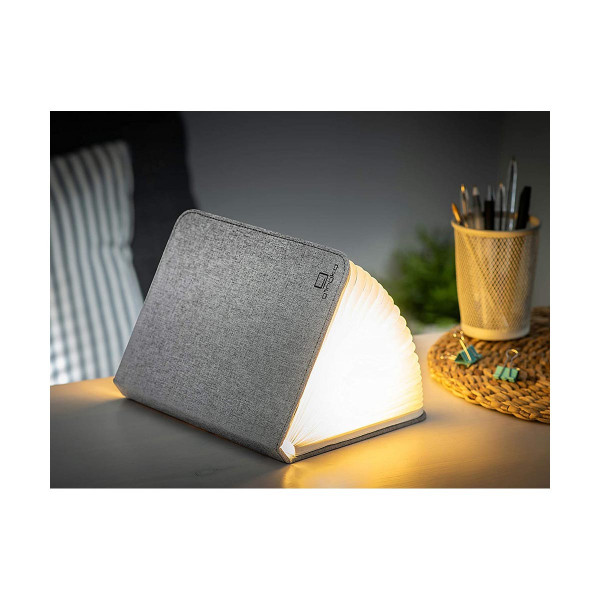 Паметна ламба - Книга, Large Smart Book Light, сива