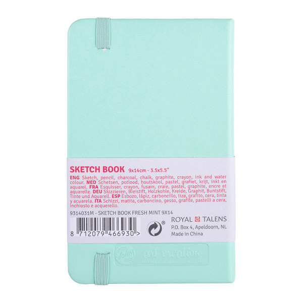 Скицник, Talens Art Creation, 9 x 14 цм, fresh mint 
