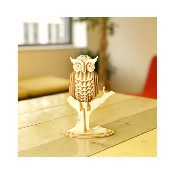 3D дрвена сложувалка, Owl