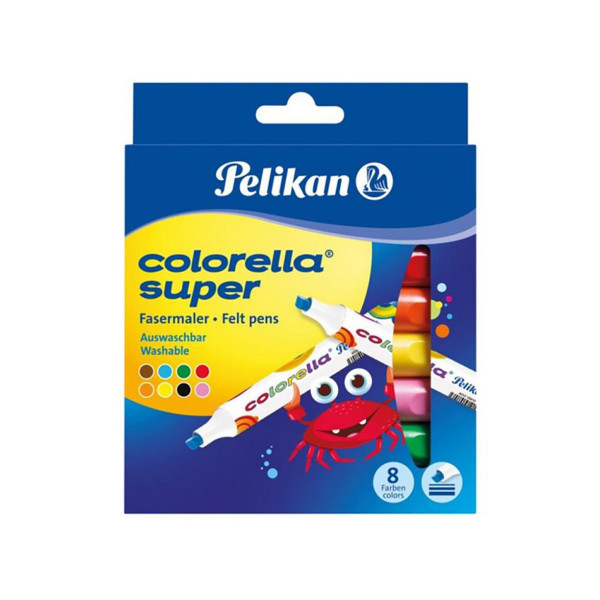 Фломастери, Pelikan, Colorella Super, 8 бои 