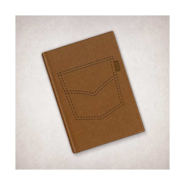 Тефтер, Tweed Brown, A5 