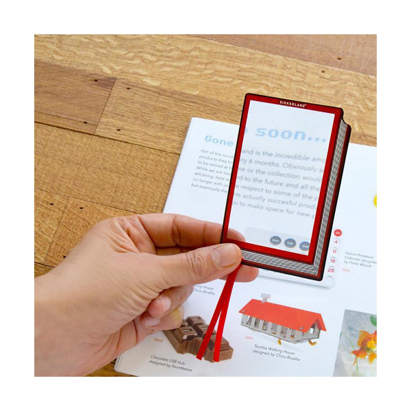 Разделник-лупа во форма на книга, Fresnel Bookmark + Magnifier