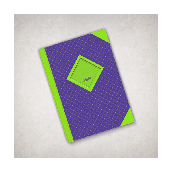 Тетратка, Geometry, Purple, B6, хибридни коцки 