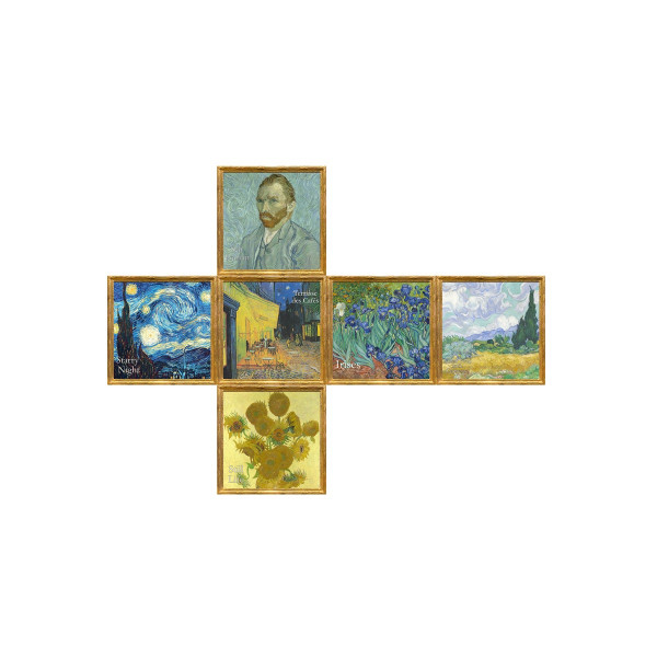Рубикова коцка, Van Gogh 3 Flat