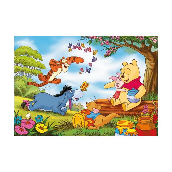 Сложувалка во рамка, Disney, Super Color, Winnie The Pooh, 15 парчиња 