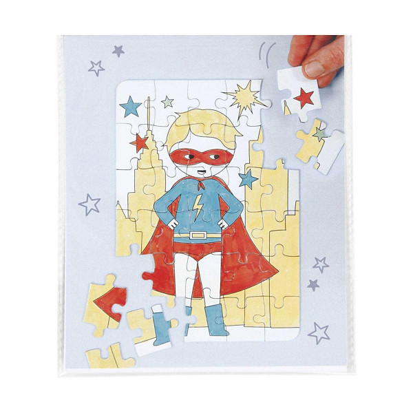 Мини сет за изработка - Сложувалка, Мини Craft Kit - Superhero