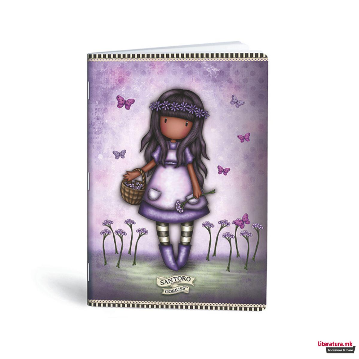 Тетратка, Lipa Mill/ Mar-Mar, Santoro - Gorjuss, A4, коцки