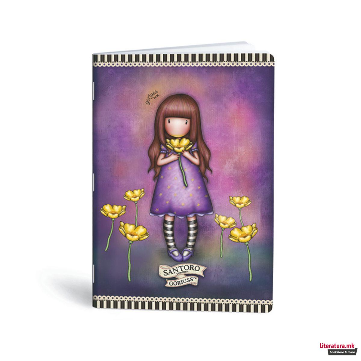 Тетратка, Lipa Mill/Mar-Mar, Santoro - Gorjuss, A5, коцки