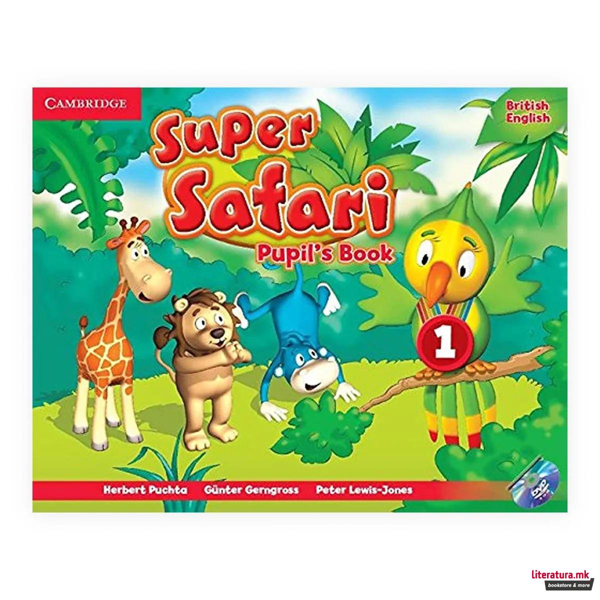Super Safari Level 1 Pupil's Book with DVD-ROM