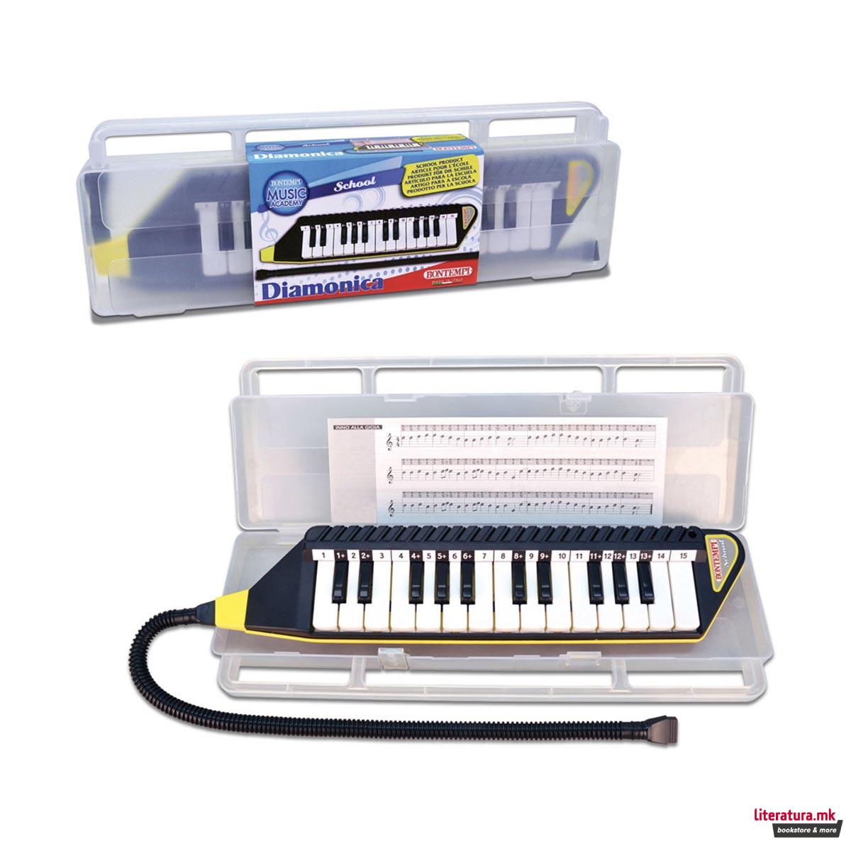 Мелодика со туба, Mouthpiano, 25 клавиши 