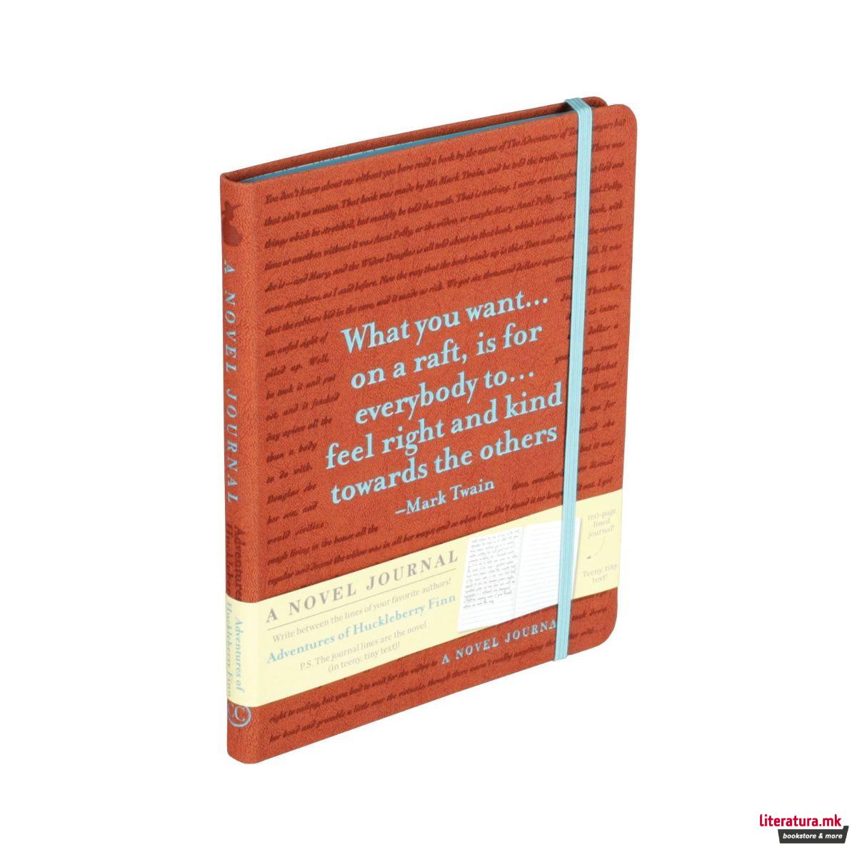 A Novel Journal: Adventures of Huckleberry Finn