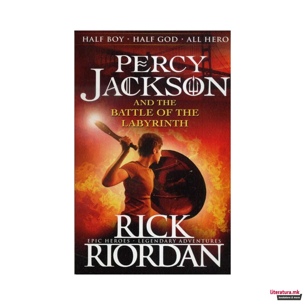 Percy Jackson and the Battle of the Labyrinth (Book 4)