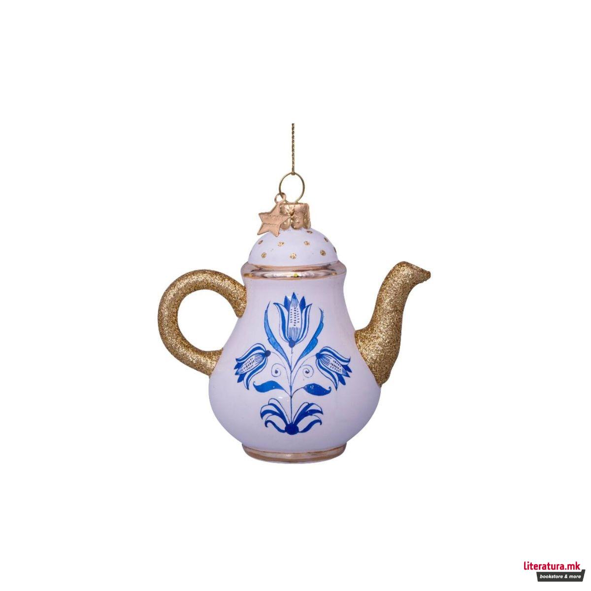Лампион, Teapot - Delft, 10cm