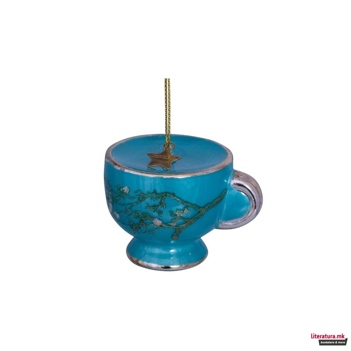 Лампион, Teacup - Van Gogh's Almond Blossom, 6cm