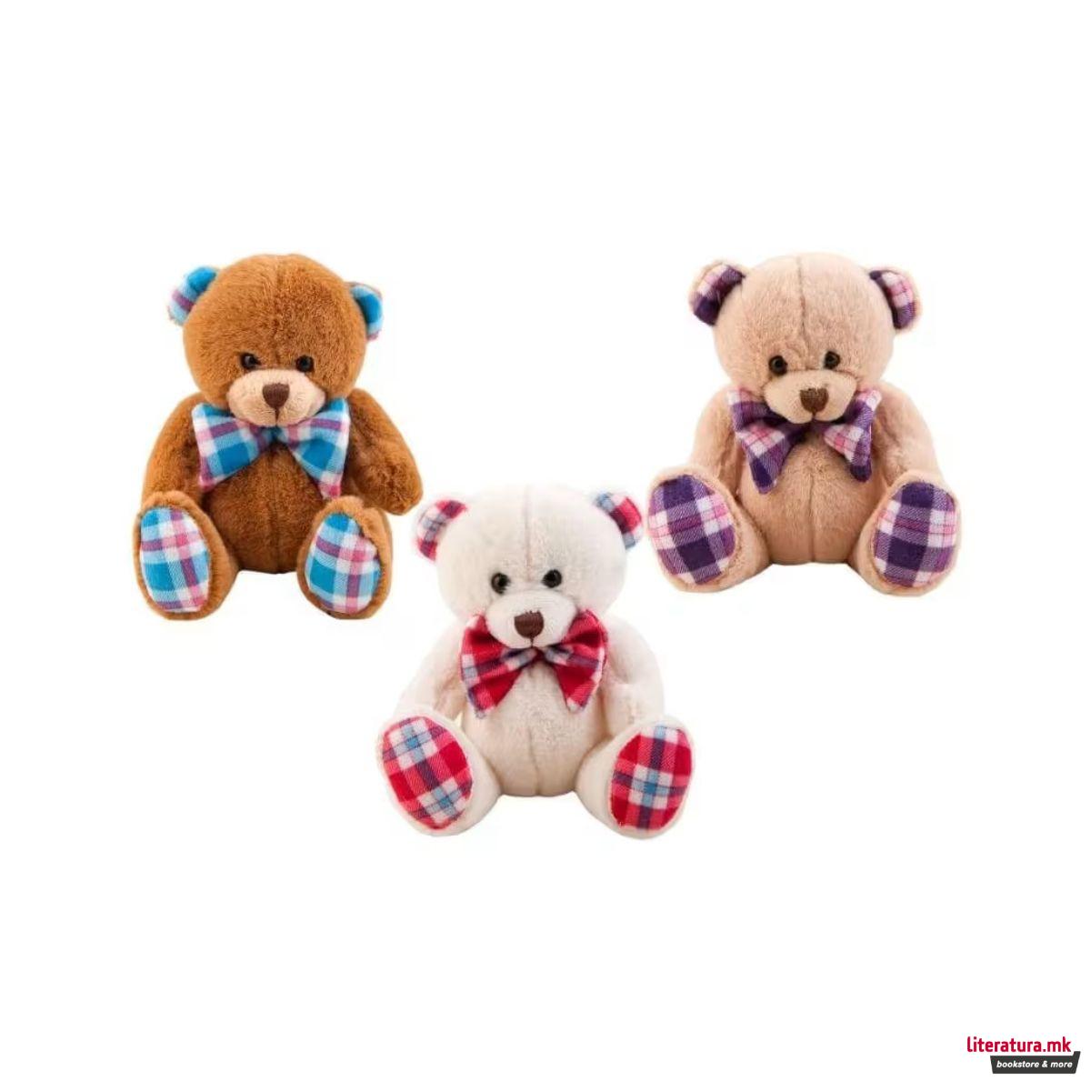 Плишано мече, 16цм, 3 бои 