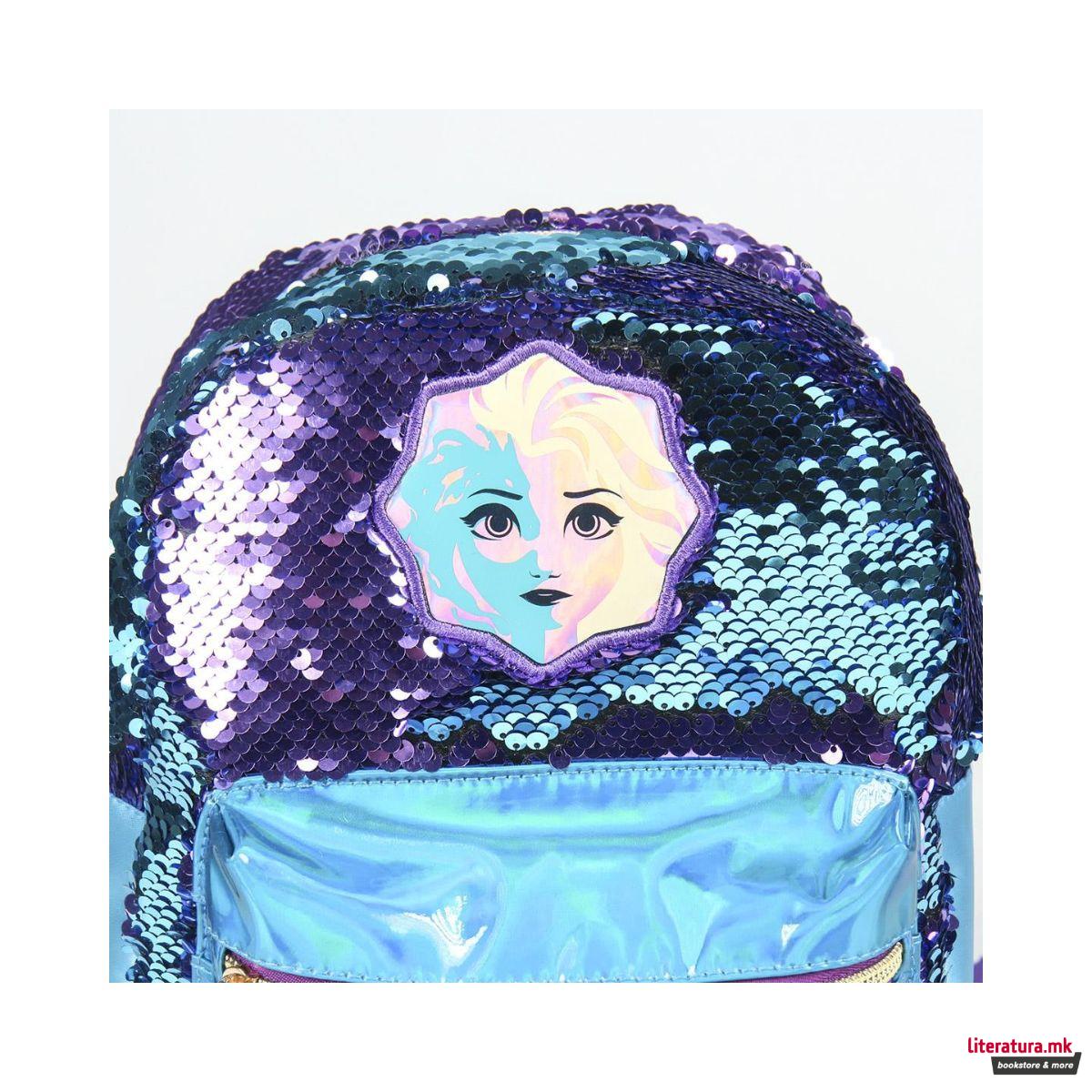 Ранец, Frozen - Elsa, син 