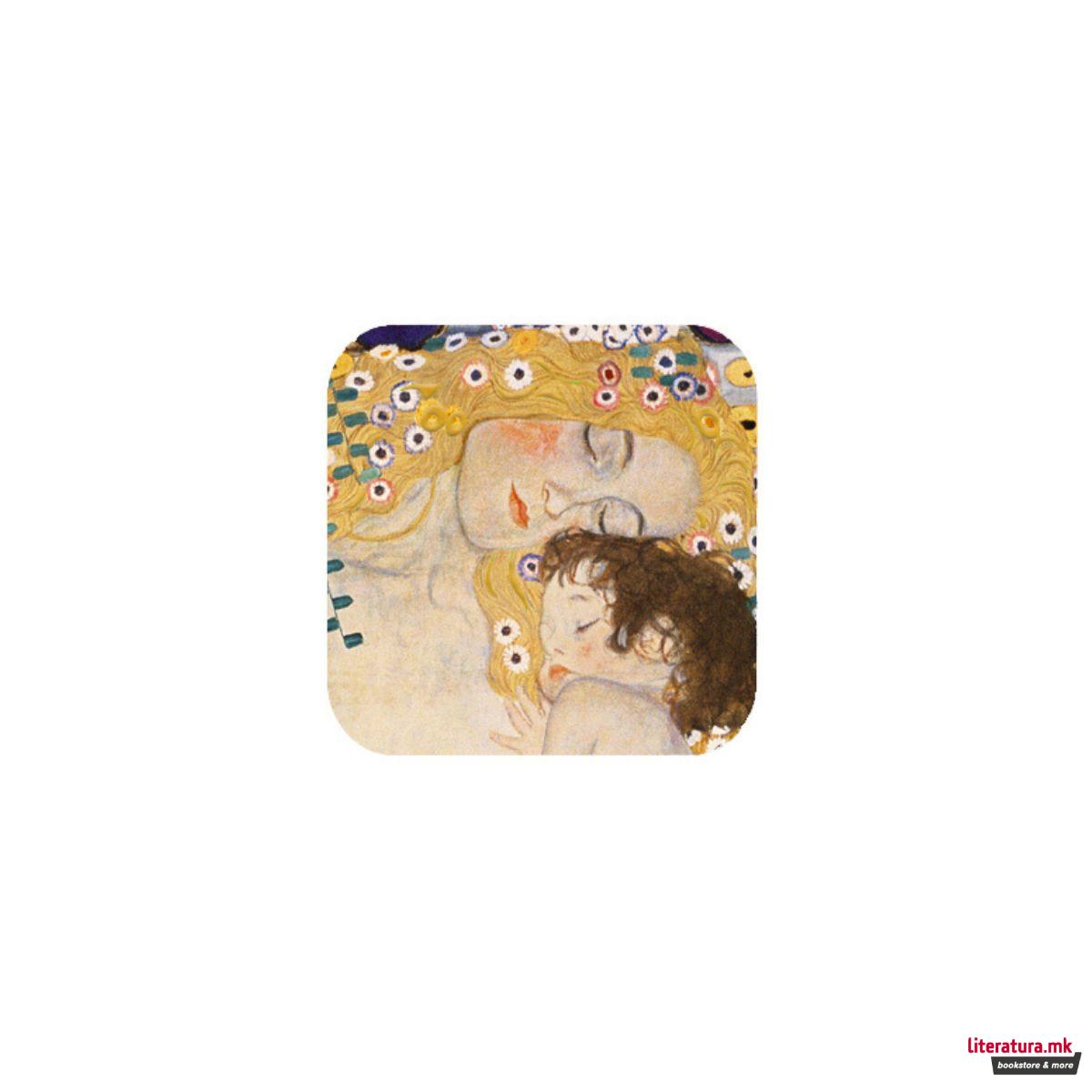 Сет од 8 уметнички стикери, Gustav Klimt 