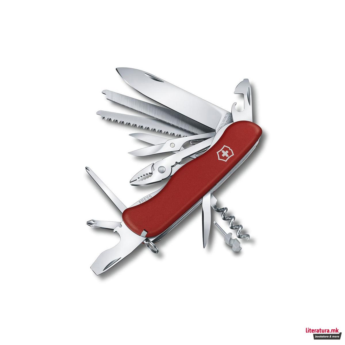 Џебно ноже, Victorinox, Work Champ, 111мм, црвено