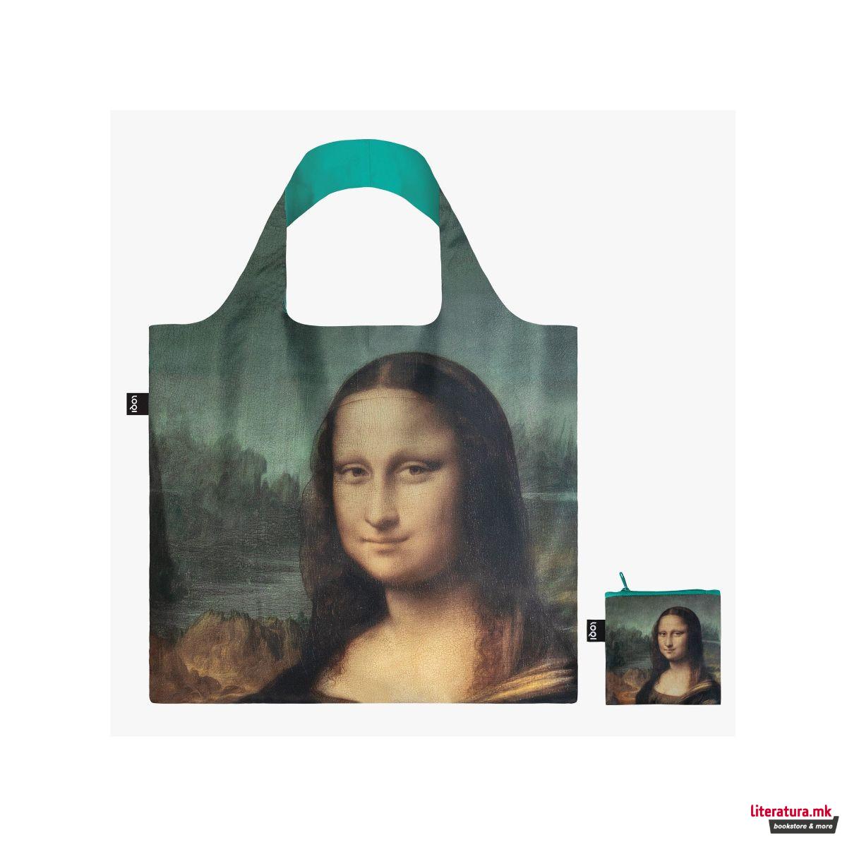 Торба, LOQI, Leonardo Da Vinci - Mona Lisa 