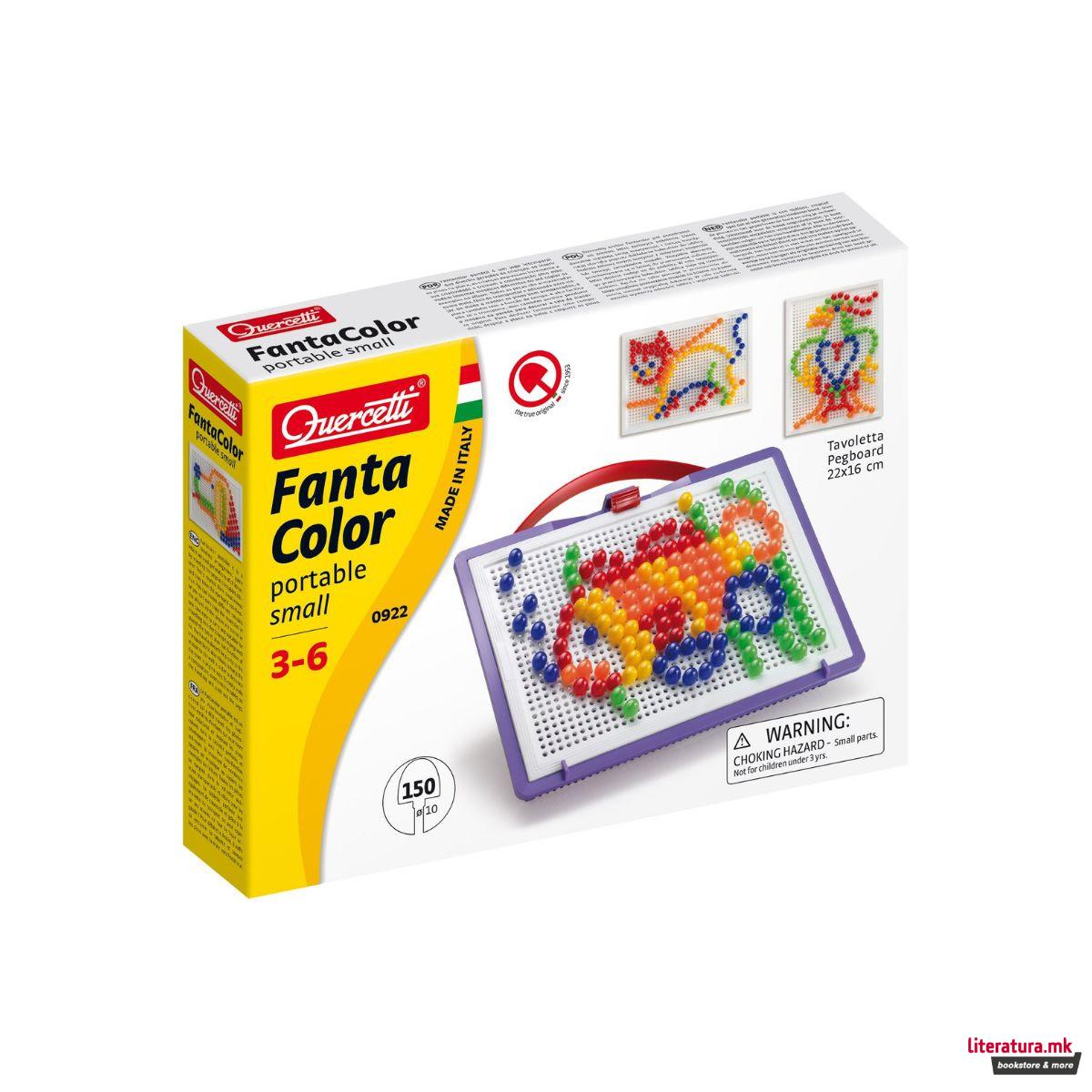 Табла со пинови, Fanta Color, Portable, мала, 150 пинови, Ø10 мм