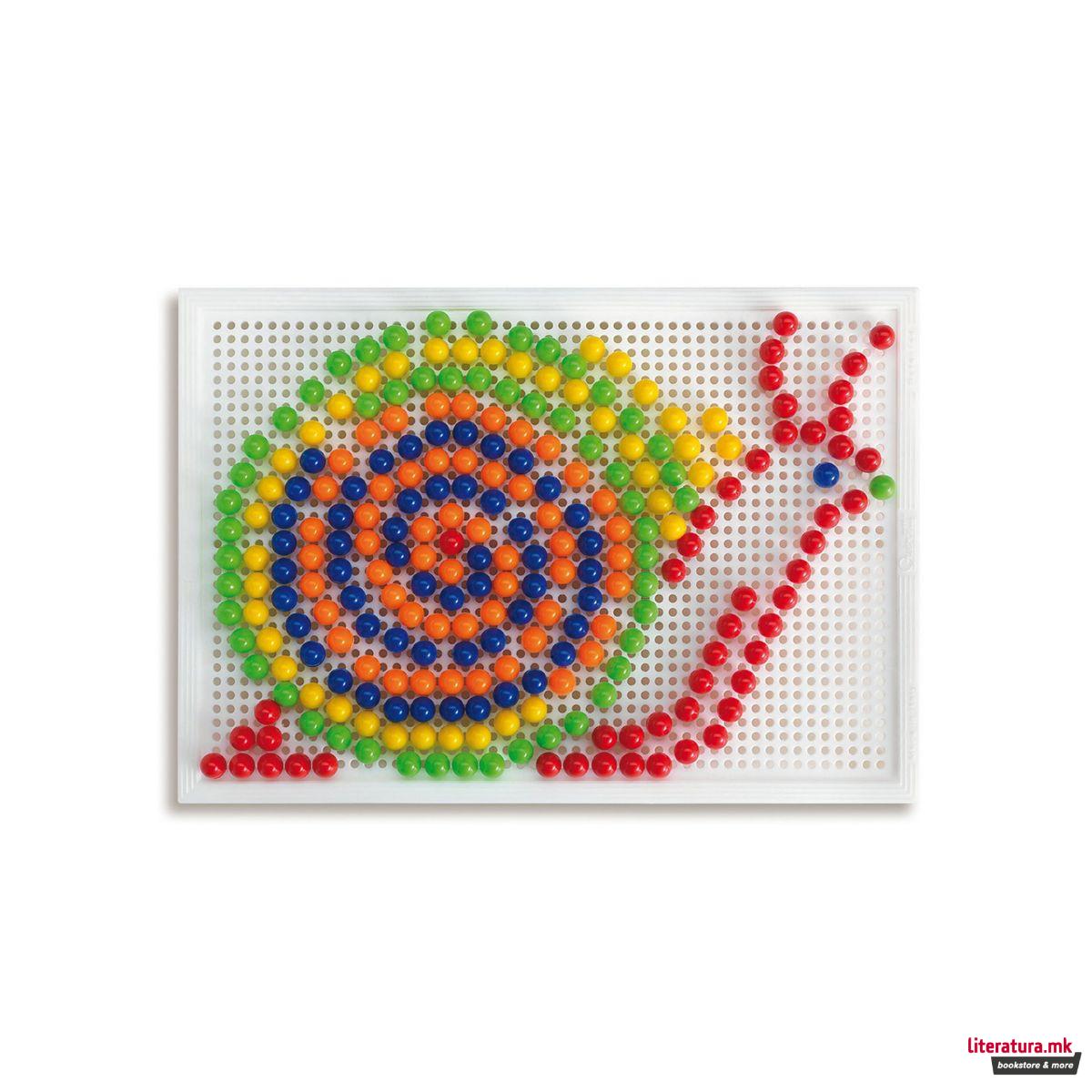 Табла со пинови, Fanta Color, Portable, голема, 270 пинови, Ø10 мм