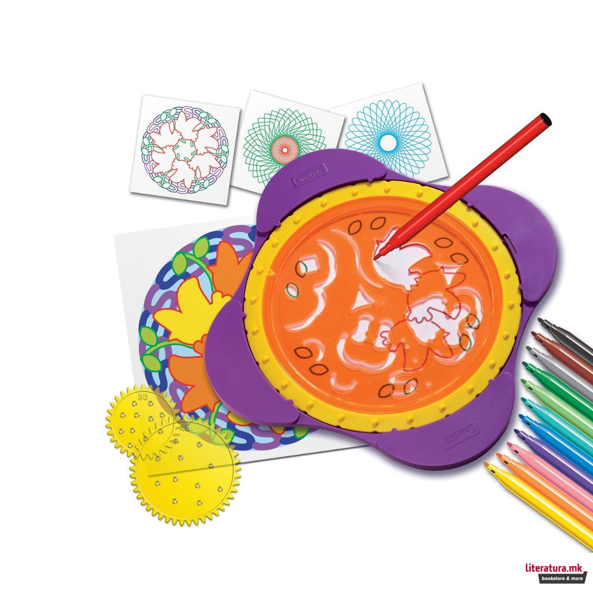 Шаблони за цртање, Spirogiro Mandala