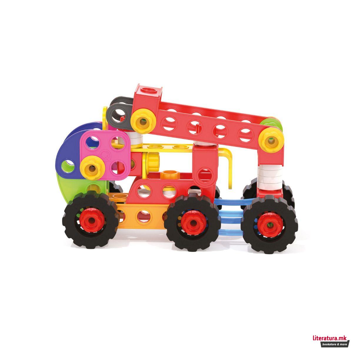 Кутија со алатки, Tecno Jumbo Toolbox, 84 парчиња