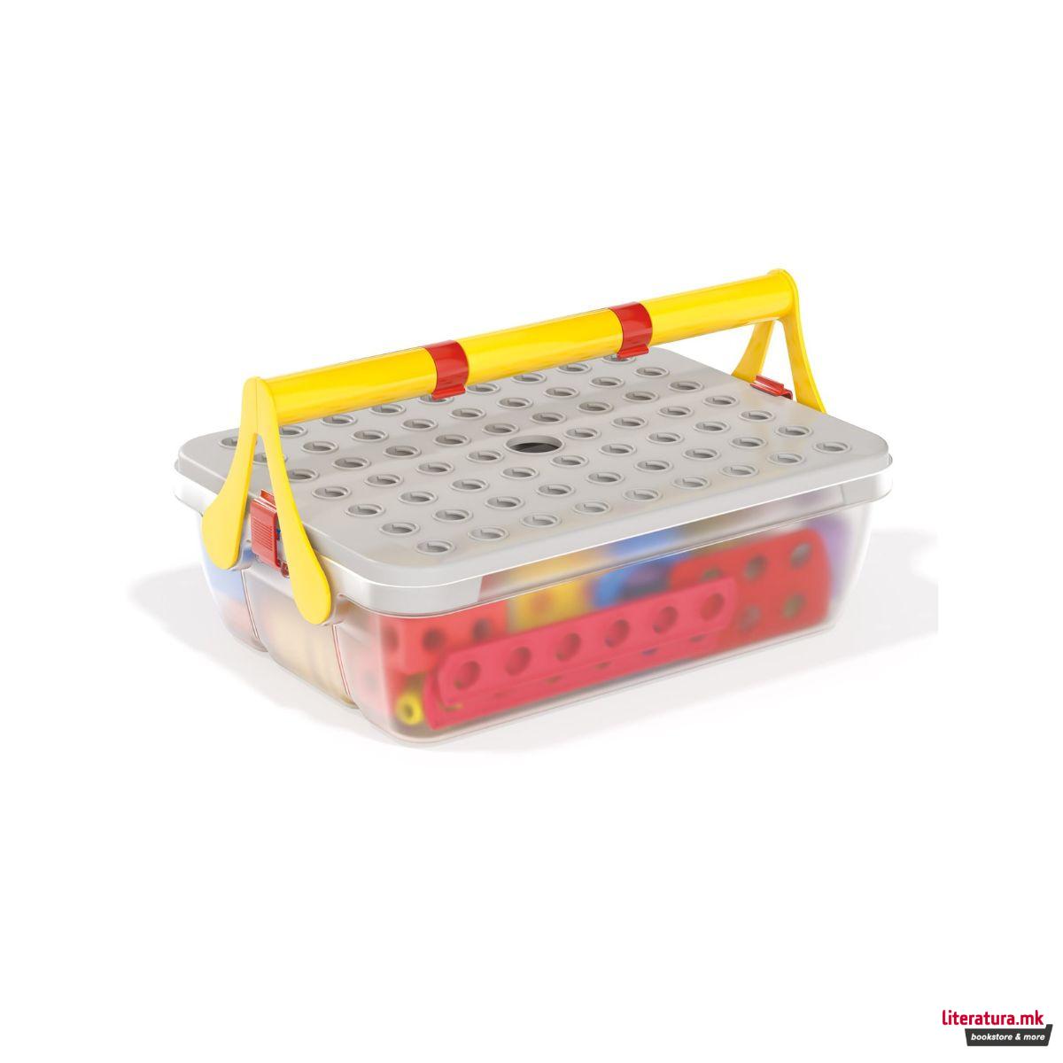 Кутија со алатки, Tecno Jumbo Toolbox, 84 парчиња