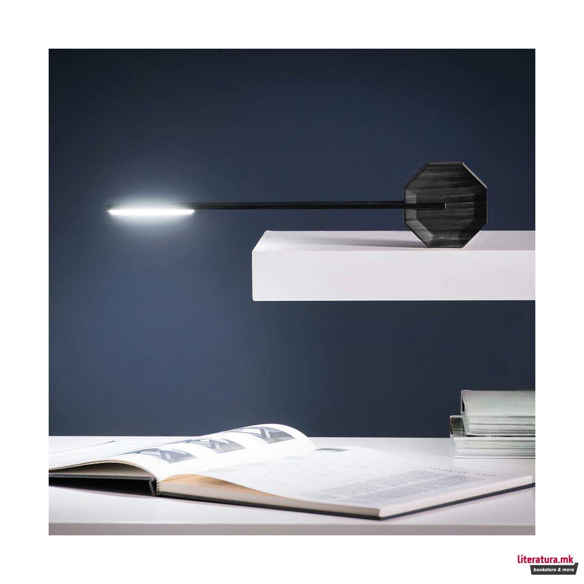 Ламба за биро, Octagon One Portable Light, црнa