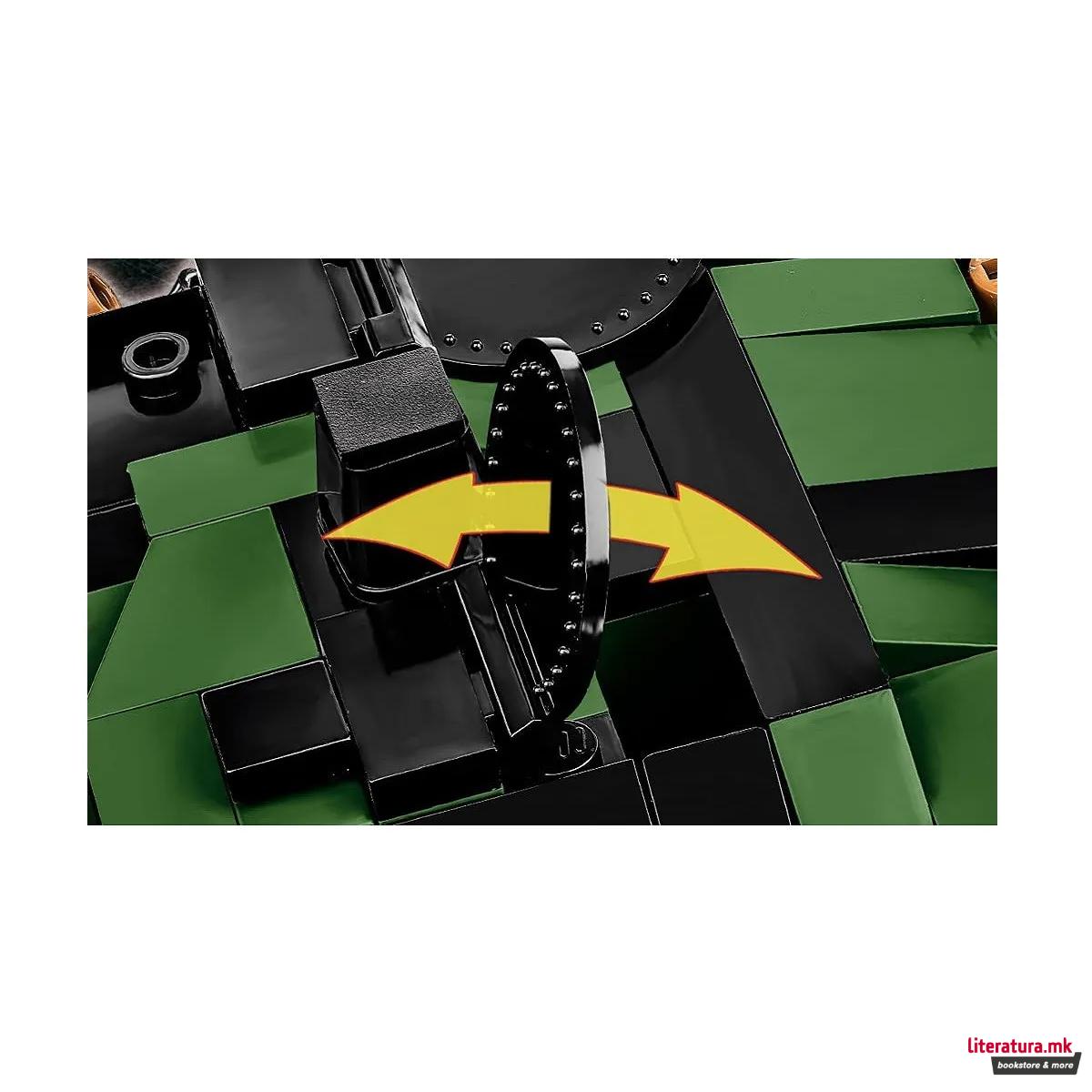 Коцки за градба, Armed Forces, Leopard 2A5 TVM, 945 парчиња