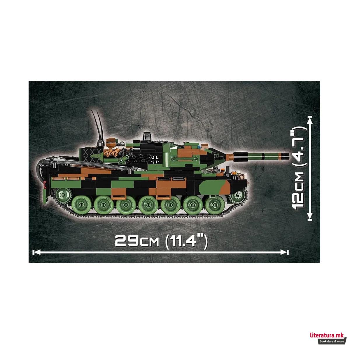 Коцки за градба, Armed Forces, Leopard 2A5 TVM, 945 парчиња