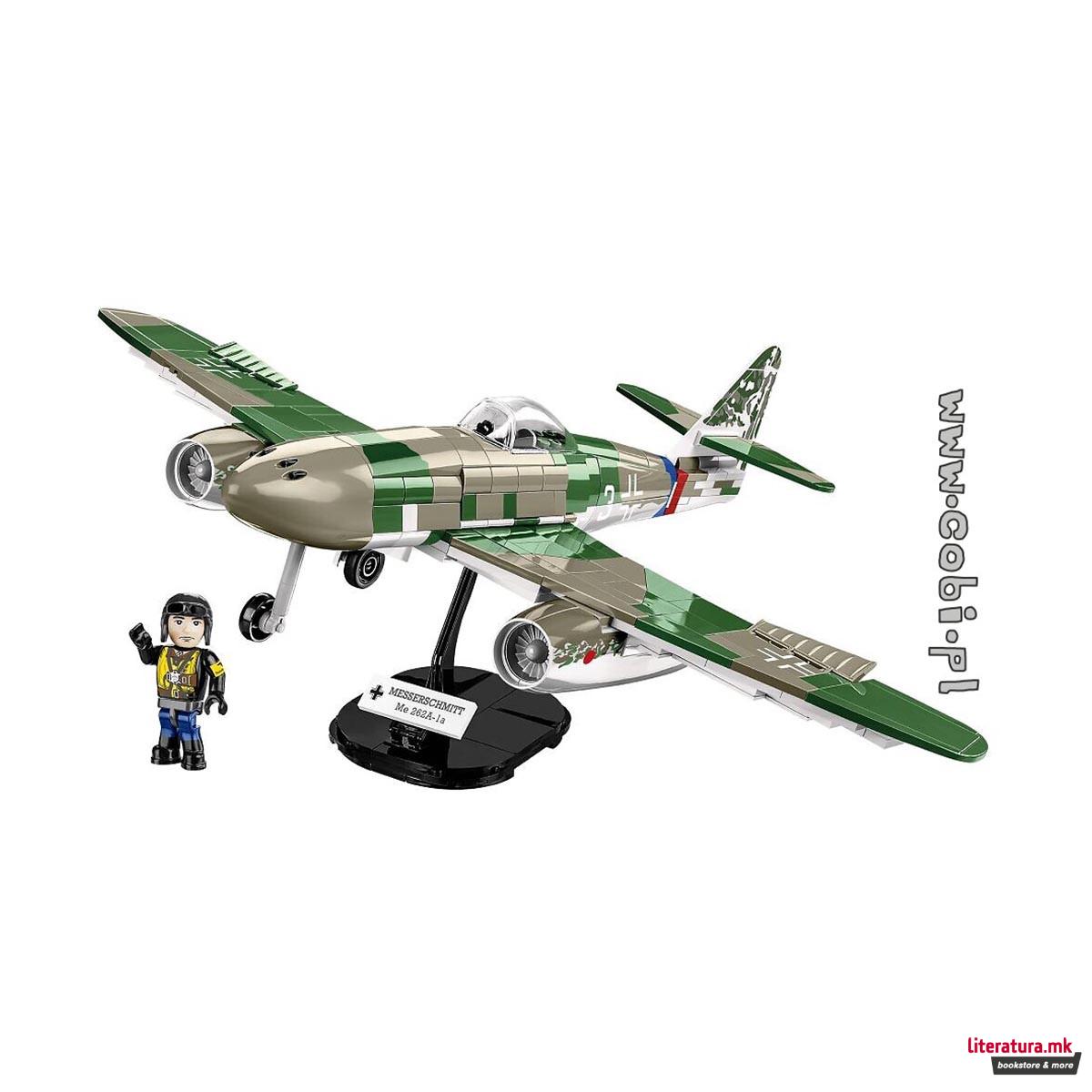 Коцки за градба, WW2 Historical Collection, Messerschmitt me 262A-1A, 390 парчиња