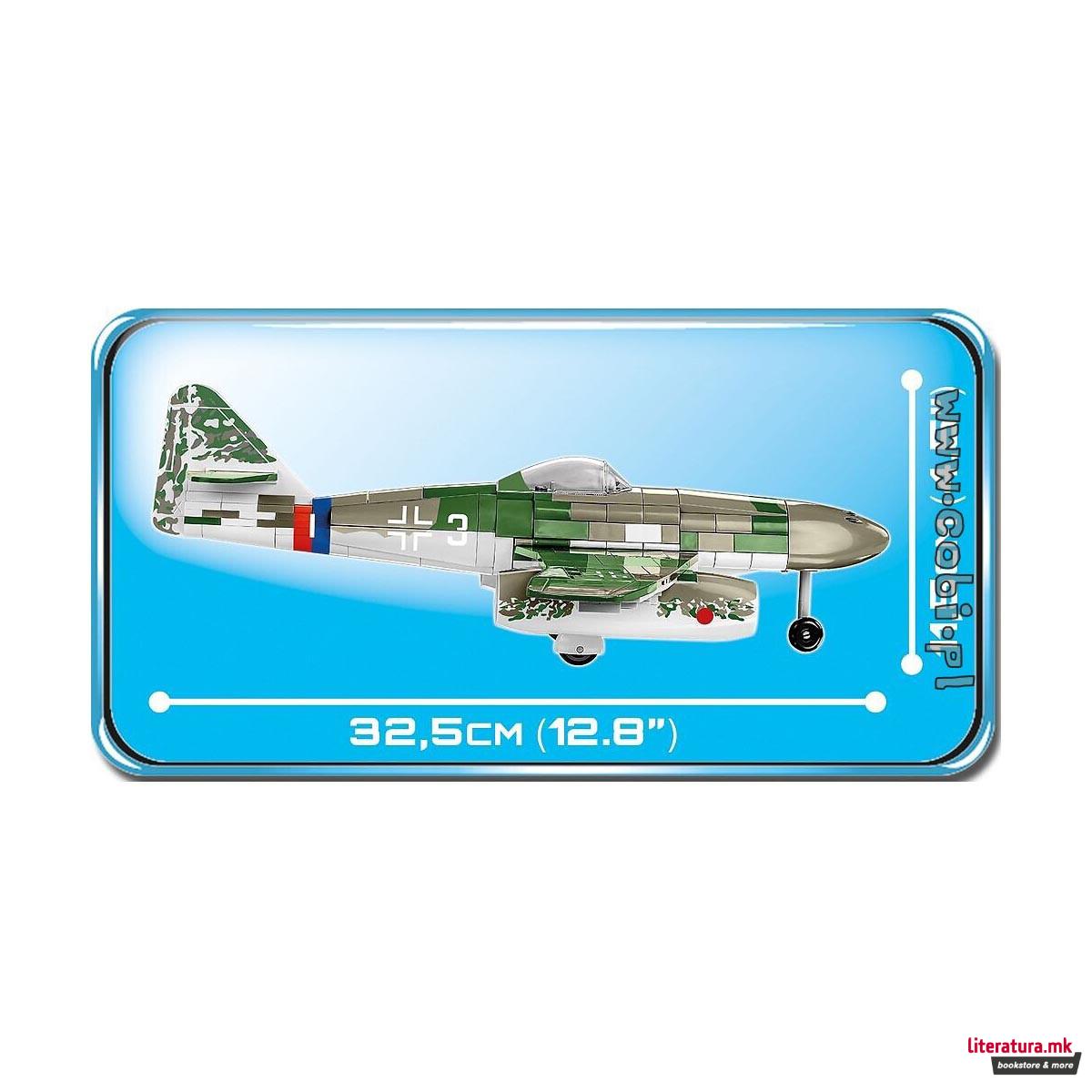 Коцки за градба, WW2 Historical Collection, Messerschmitt me 262A-1A, 390 парчиња