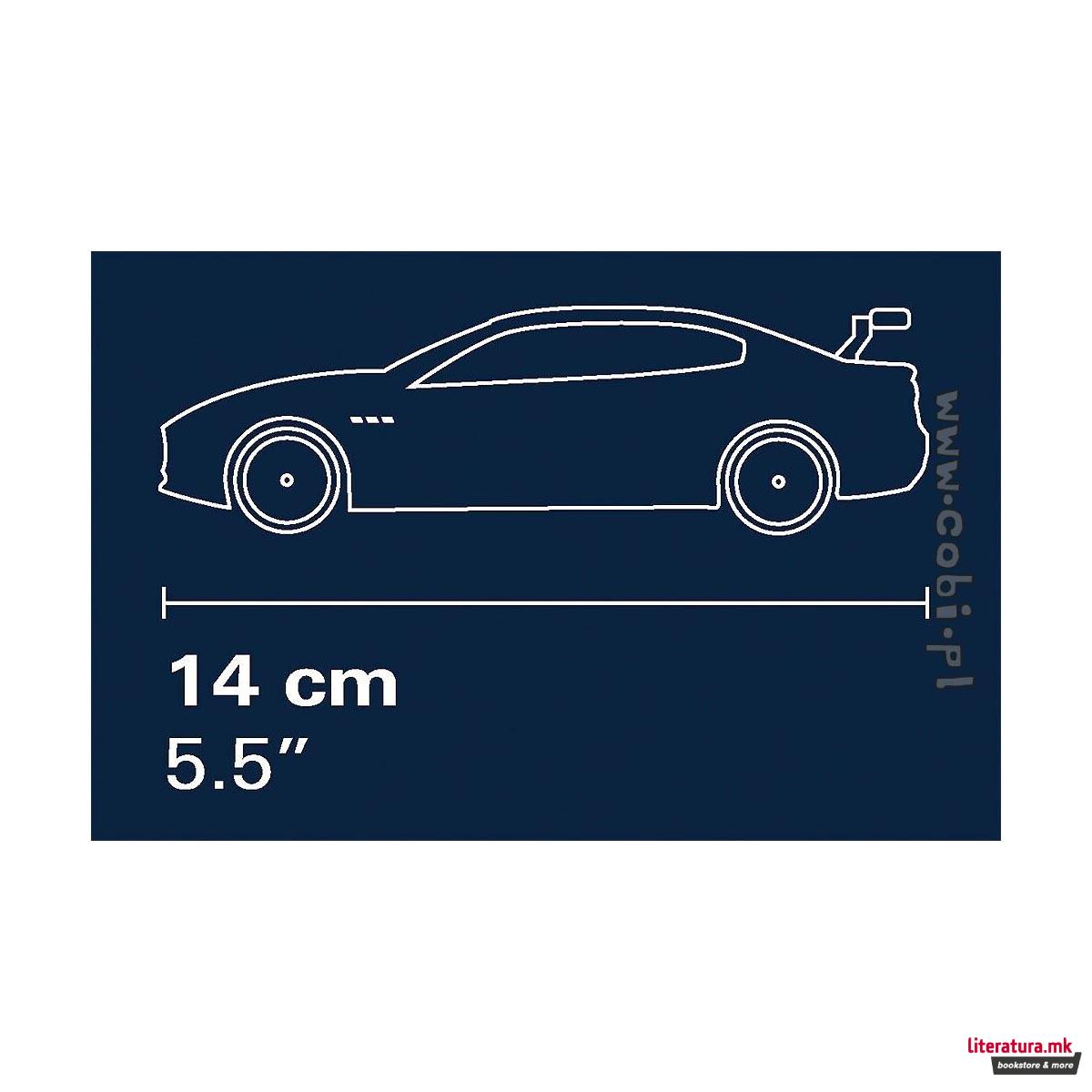 Коцки за градба, Maserati, Gran Turismo GT3 Racing, 300 парчиња 