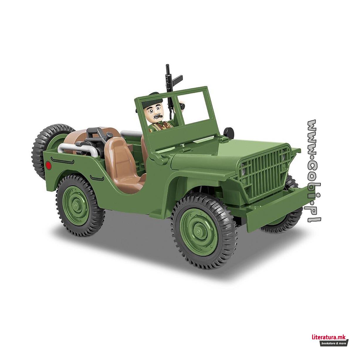 Коцки за градба, WW2 Historical Collection, Ford GP, 91 парчиња