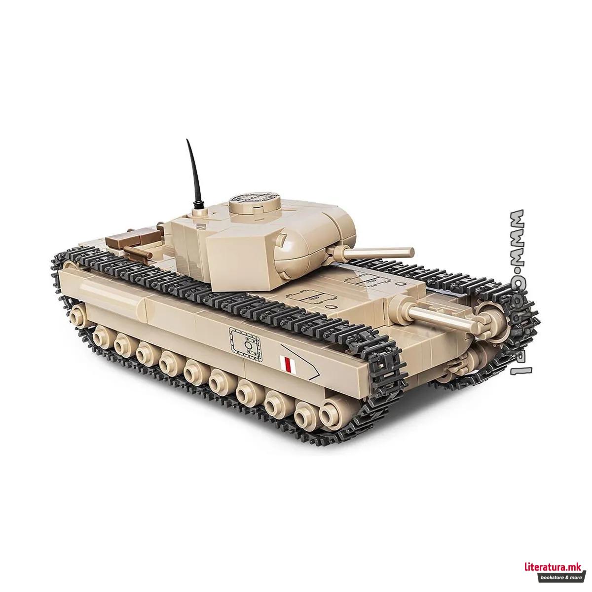 Коцки за градба, WW2 Historical Collection, A22 Churchill MK. II (CS), 301 парчиња