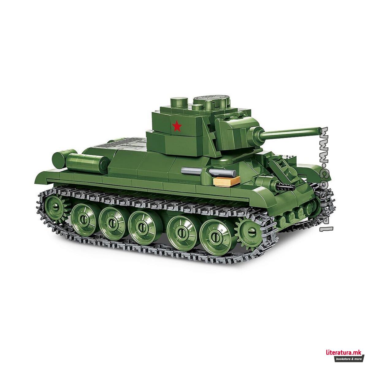 Коцки за градба, WW2 Historical Collection, T-34/76, 270 парчиња