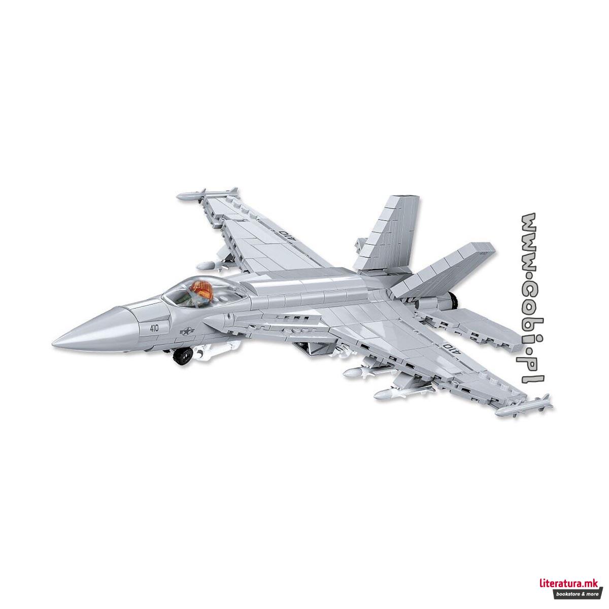Коцки за градба, Top Gun Maverick, F/A-18E Super Hornet, 555 парчиња