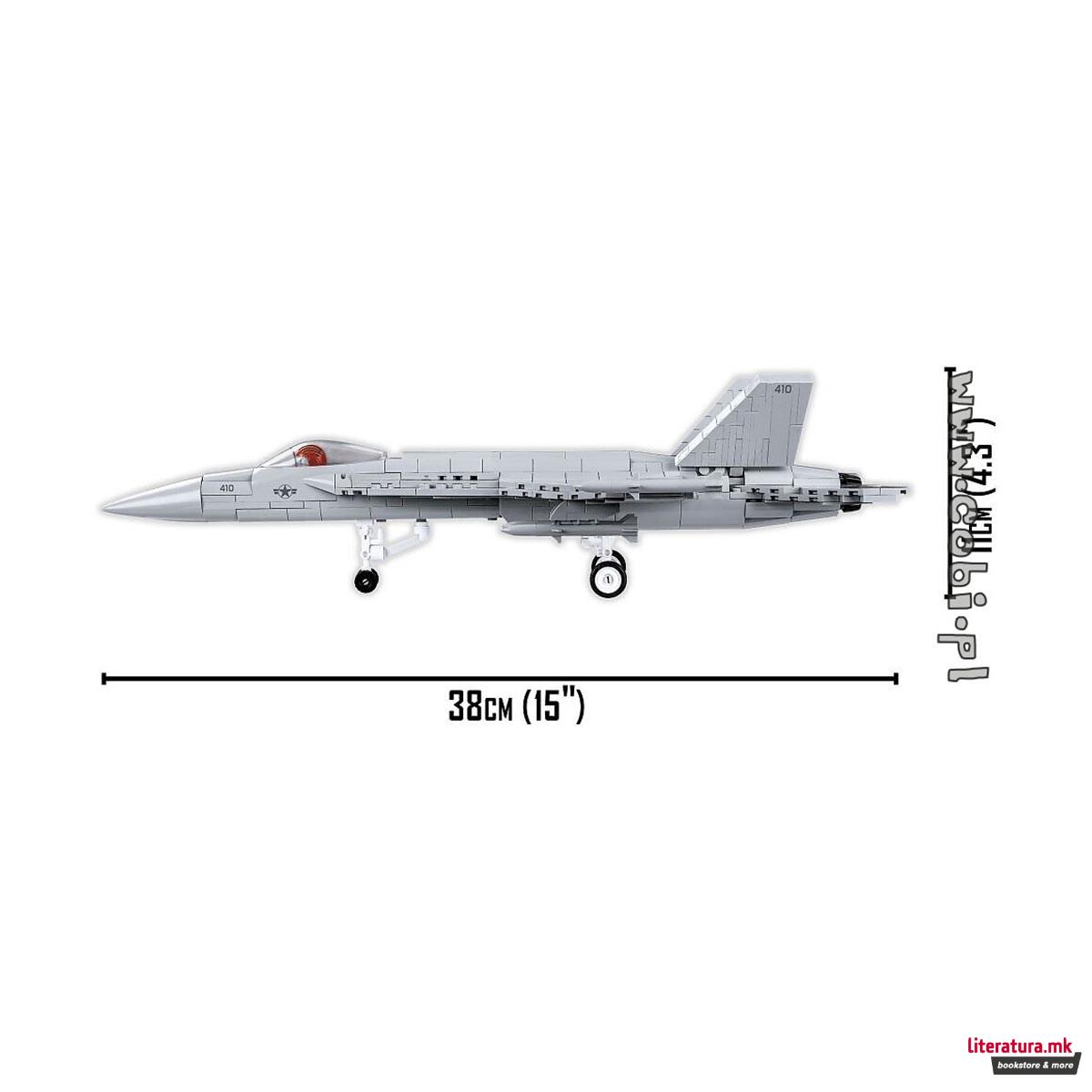 Коцки за градба, Top Gun Maverick, F/A-18E Super Hornet, 555 парчиња