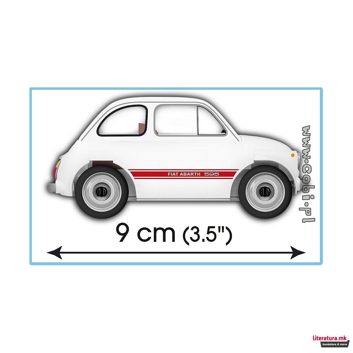 Коцки за градба, Youngtimer Collection, Fiat Abarth 595, 70 парчиња