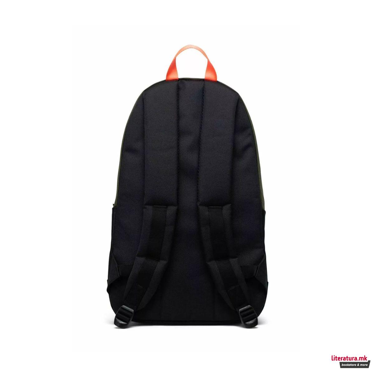 Ранец, Heritage Pro, Ivy Green/Black/Shocking Orange
