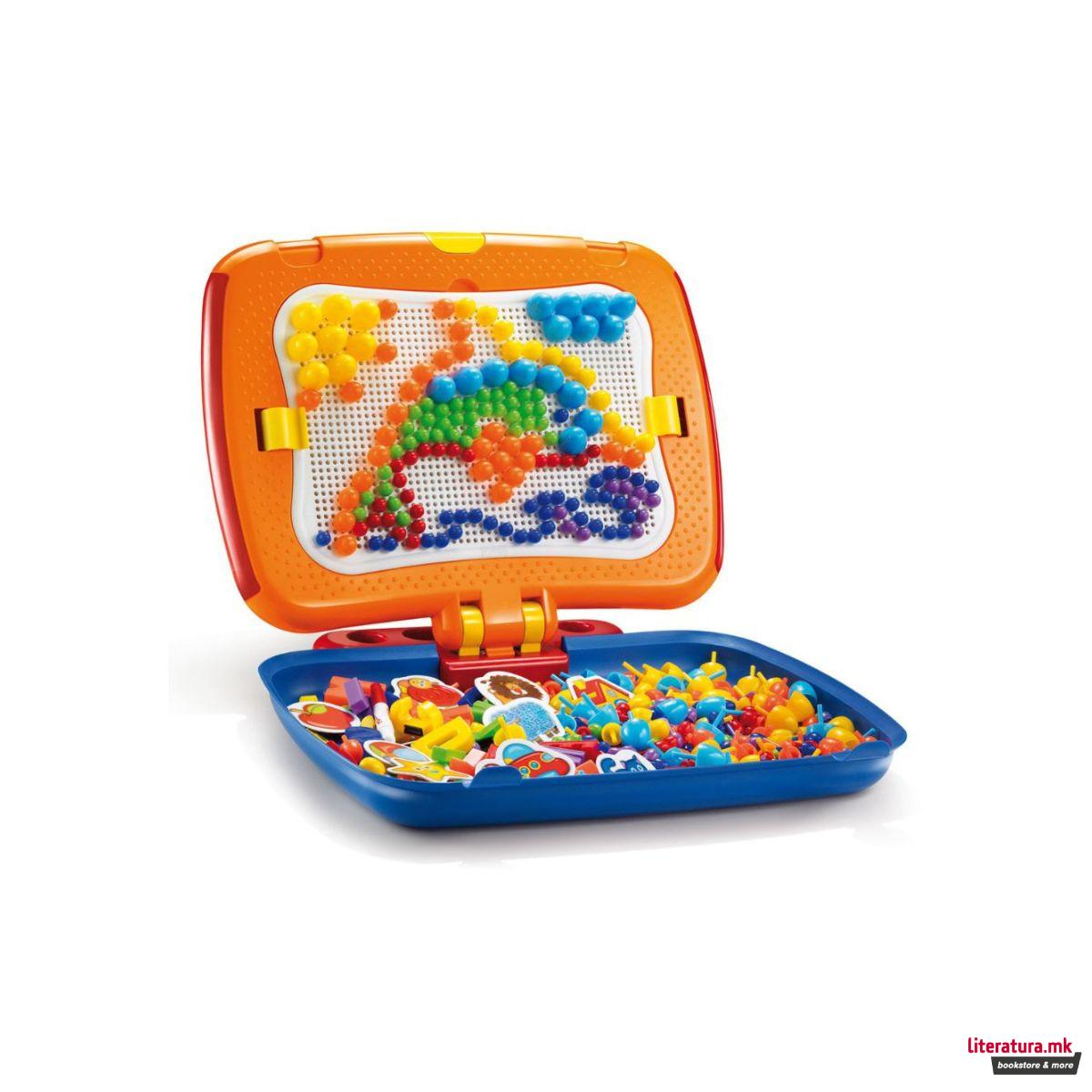 Табла со пинови и магнети, Combi 2-in-1 - Fantacolor + Magnetino