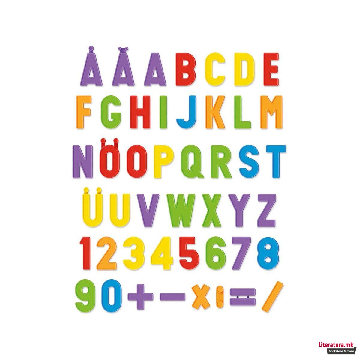 Магнетен таблет - Бројки и букви