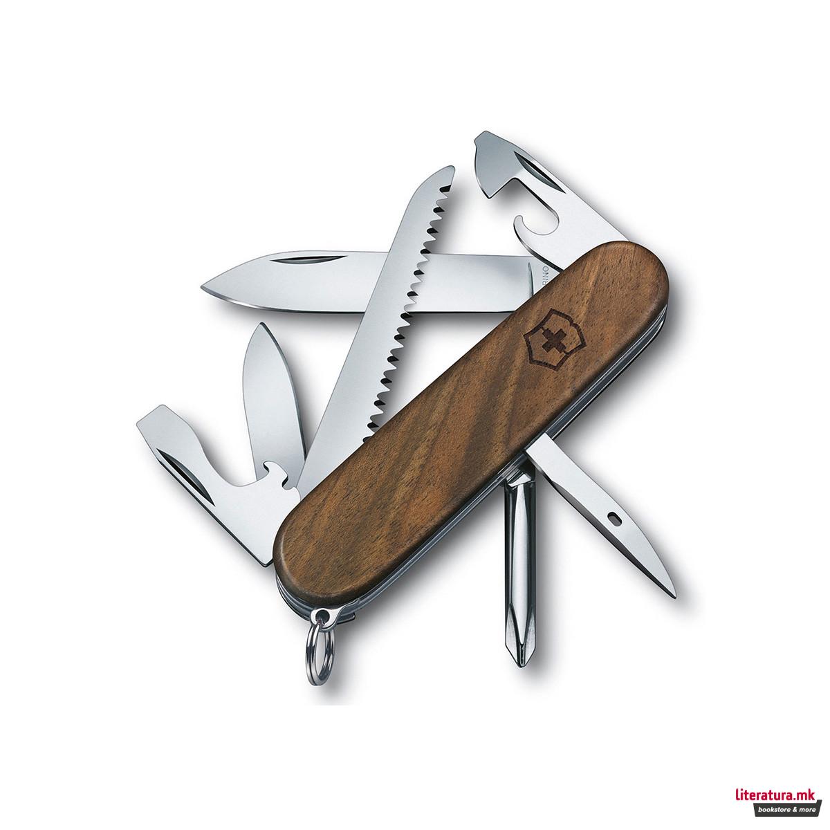 Џебно ноже, Victorinox, Hiker Wood, 91 мм, дрвено